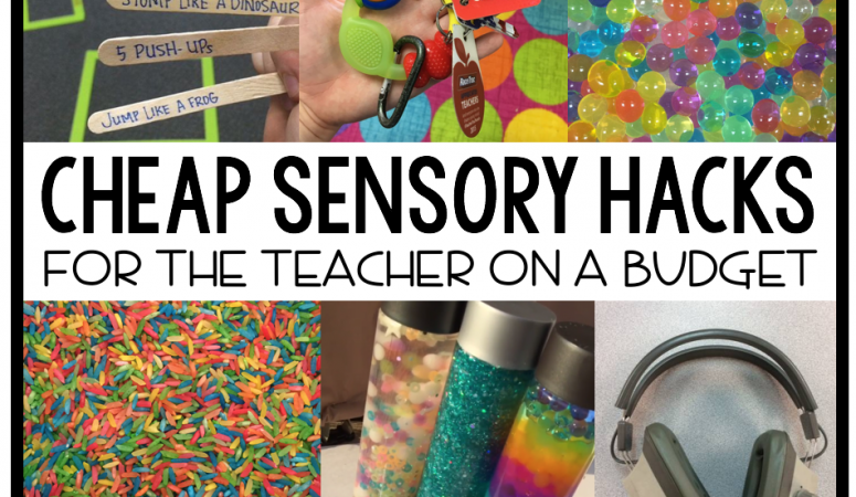 Cheap Sensory Hacks for the Teacher on a Budget