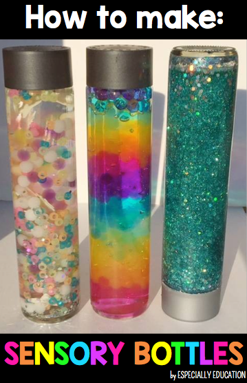 DYI Sensory Bottles