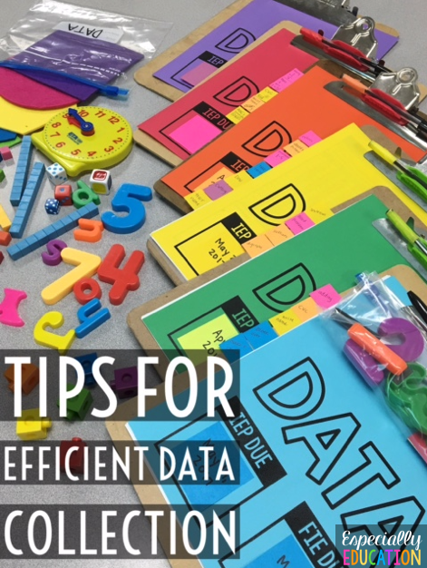 Tips for efficient data collection clip boards with colorful charts