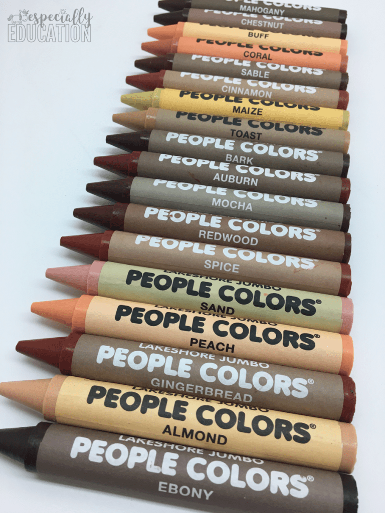 Lakeshore Toys People Colors crayons