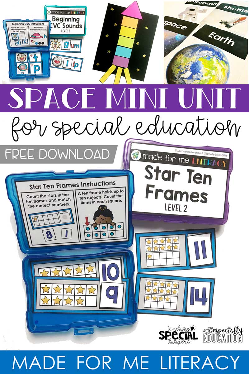 Made For Me Literacy Space Freebie