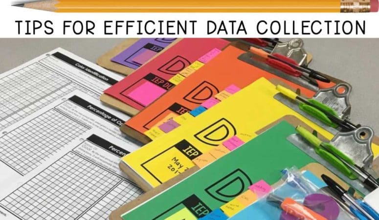 Tips for Data Collection in the Special Education Classroom