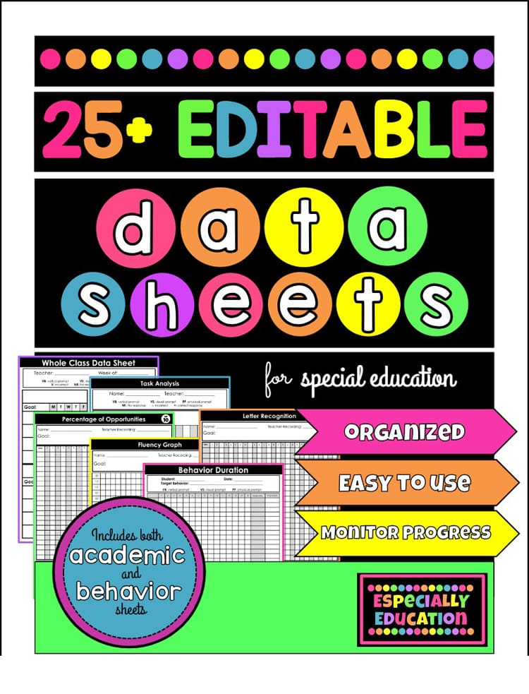 Data collection in the special education classroom