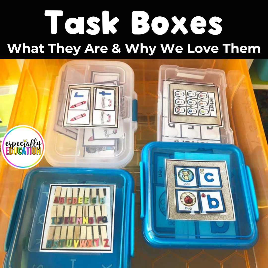 Why You Should Use Task Boxes in the Classroom - Chalkboard Superhero