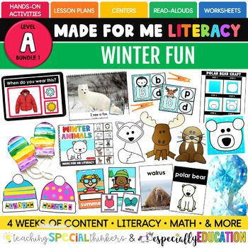 Literacy | Level A | Bundle 1 | Unit 12: Winter Fun