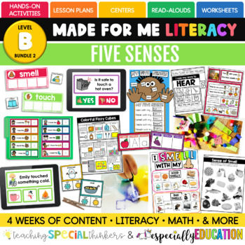 Literacy | Level B | Bundle 2 | Unit 12: Five Senses