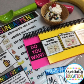 Back to school ice cream social activities